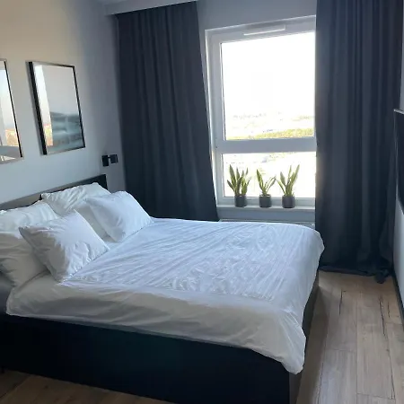 Comfort 10 Z Widokiem Na Zatoke Gdanska - Parking W Cenie Pobytu Lägenhet Gdańsk