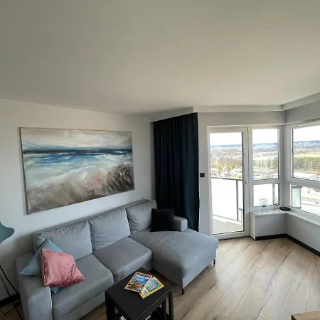 Comfort 10 Z Widokiem Na Zatoke Gdanska - Parking W Cenie Pobytu Lägenhet Gdańsk