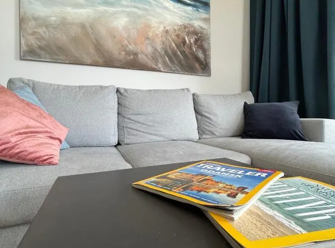 アパート Comfort 10 Z Widokiem Na Zatoke Gdanska - Parking W Cenie Pobytu グダニスク