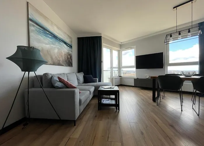 Comfort 10 Z Widokiem Na Zatoke Gdanska - Parking W Cenie Pobytu